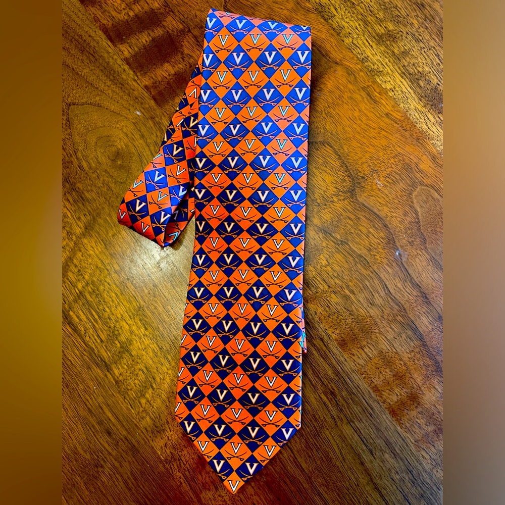 V V Elite (VarsityVests.com) Official University of Virginia tie.